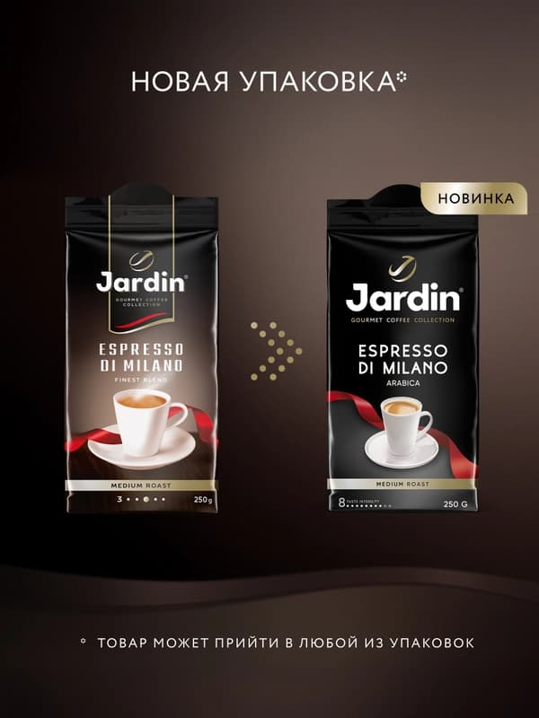 Кофе Jardin молотый Espresso di Milano 250гр