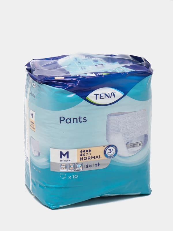 Трусы-подгузники для взрослых Tena Pants Normal Medium, 10 шт