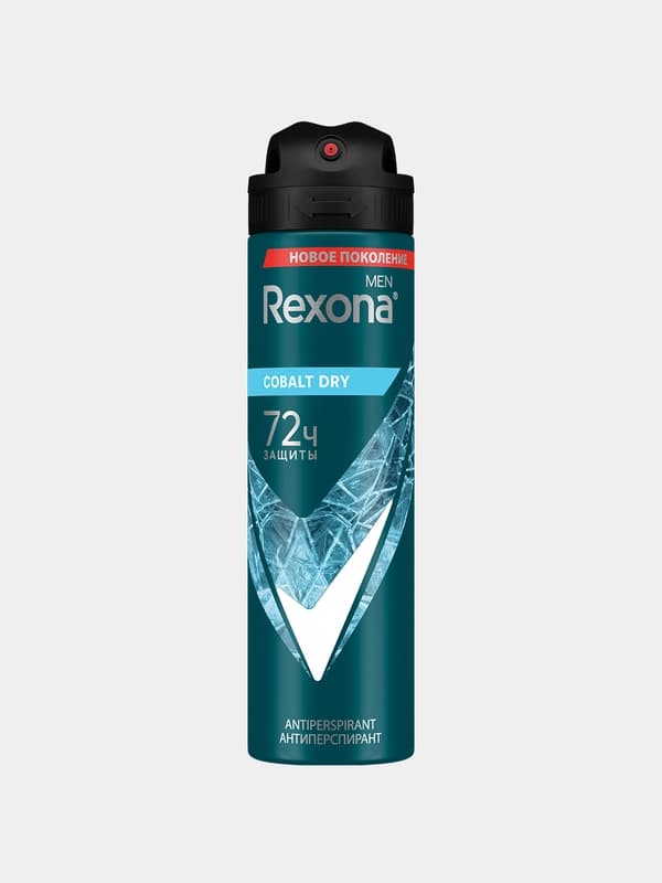 Дезодорант-спрей для мужчин Rexona Cobalt , 150 мл