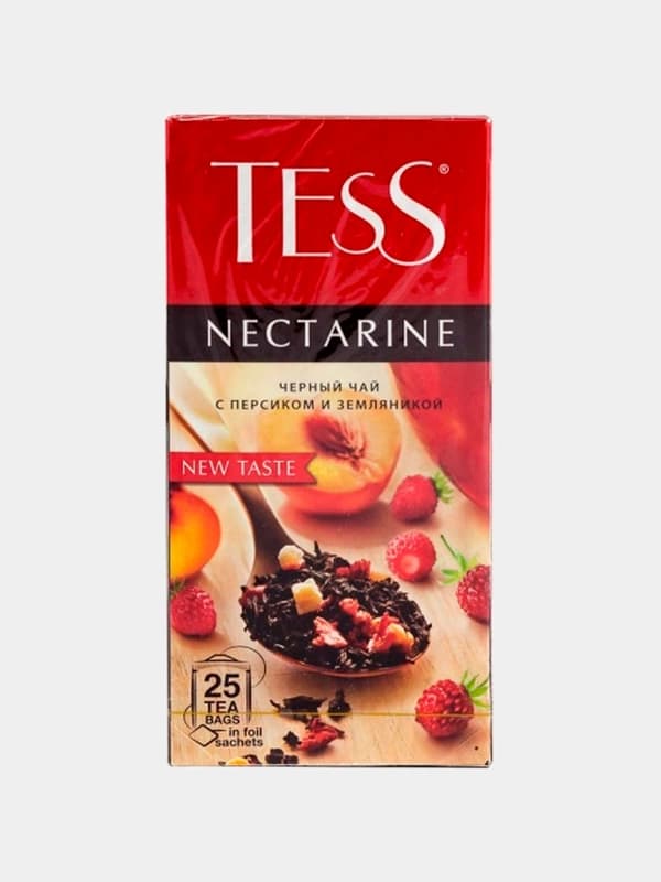 Чай черный Tess Nektarin, 1.5 гр х 25 пакетиков