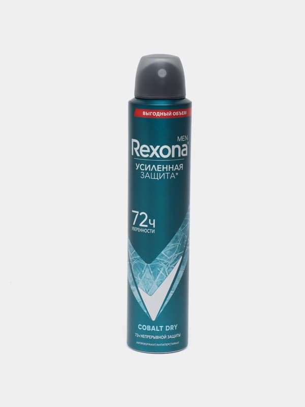 Дезодорант для мужчин Rexona Cobalt dry, 200 мл